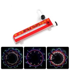 1 PC Lampu Sepeda Colorful 16 LED Lampu Roda Sepeda Roda Wheel Light Lamp 32 Jenis Pola Aksesoris Sepeda -Intl