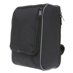1 PC Lipat MTB Sepeda Jalanan Keranjang Setang Pinggang Ponsel Pintar Tas Penyimpanan (Hitam)-L-INTL (Hitam)