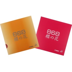 2 Pcs KOKUTAKU BLutenkirshce 868 PIPS-In Tenis Meja PingPong Karet dengan Spons-Internasional