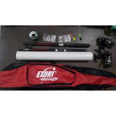 2 Set Alat Pancing 180 Joran Reel Tas Pancing LENGKAP: Harga Promo!