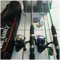 2 Set Alat Pancing Kolam Komplit