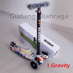 21st Kickboard Scooter MOTIF - Skuter Anak / Otoped Anak Roda 3