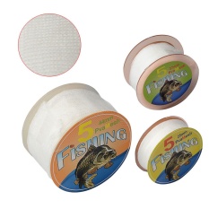 25/37mm Terbaru PVA Mesh Sempit Refill Spools Tas Pegangan Joran Umpan Carp Fishing-putih Ukuran 25mm * 5 M-Intl