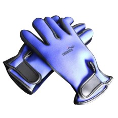 2mm Neoprene Menyelam Gloves Winter Swimming Snorkeling Sarung Tangan Ski Warm Anti-slip untuk Pria Wanita Warna: Biru Ukuran: L-Intl