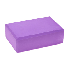 2 Pcs EVA Yoga Blok Bata Busa Foam Practice Kebugaran Sport Alat (Ungu)-Intl