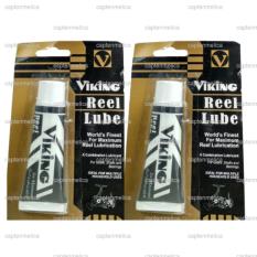 2pcs Viking Reel Lube Pelumas Minyak Oli Pelicin Gears Shafts Bearings Joran Senar Pancing Nilon Tali Umpan Joran Pancingan Mancing Mania Air Laut Tawar Makanan Makan Pakan Ikan Multi Warna Colour
