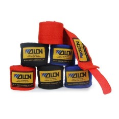 2 Pcs Lebar 5 Cm Panjang 2.5 M Kapas Olahraga Tali Tinju Tangan Wrap Muay Thai MMA Taekwondo FIGHTING Bandage Tangan Sarung Tangan Wraps 1 Pari-biru-Intl