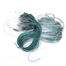 3 Layers Monofilament Gill Fishing Net with Float Fish Trap Rede De Pesca Nylon Fishing Net 25m Accessory Tools,Green - intl
