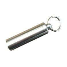 304 Stainless Steel Sealed Botol Mini Waterproof Gudang Murni Steel Sealed Pot Kecil Medicine Kit Outdoor EDC Penyimpanan-Intl