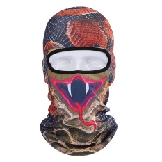 3D Hewan Pola Wajah Masker Motor Sepeda Football Pesta Outdoor Sport A-Intl