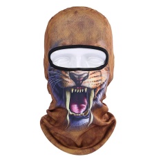 3d Hewan Pola Wajah Masker Motor Sepeda Football Pesta Outdoor Sport C-Intl