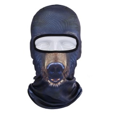 3D Hewan Pola Wajah Masker Motor Sepeda Football Pesta Outdoor SPORT F-Intl