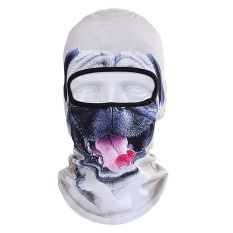3d Hewan Pola Wajah Masker Motor Sepeda Football Pesta Outdoor Sport-Intl