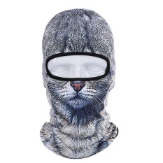 3d Hewan Pola Wajah Masker Motor Sepeda Football Pesta Outdoor Sport-Intl