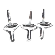 3 Pcs 5 Mm Mata Di Dalam Dia Logam Panduan Tongkat Pancing Ikan Cincin Pancingan