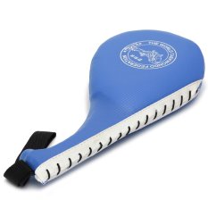 3 Pcs Satu Taekwondo Double Kick Pad Target Tae Kwon Do Karate Kickboxing MMA Pelatihan Biru-Internasional