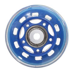 4 buah 64 mm 82 amp pengganti bersepatu roda Skate sepatu Skate biru tua - Internasional