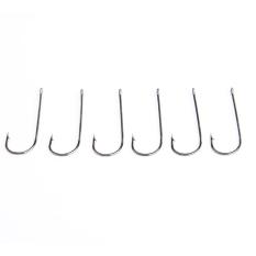 50pcs High-carbon Steel Barbed Fishing Hooks Trolling Tackles - intl