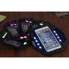 (5.5'' Blue) Romix Rh19 Brazalete Pulsera Caja Ultrafina Respirable Recargable Led Banda De 5.5/4.7 Pulgadas Teléfono Funcionando Bolsa - intl