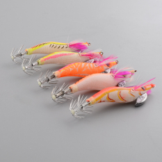 5 Buah Jig Umpan Pancing Udang Film Bercahaya Cumi-Cumi Umpan 8 cm/7. 2G