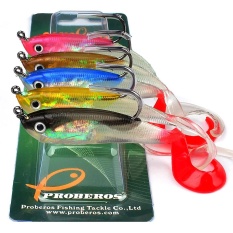 5 Pcs/lot JIG Hook 5 Warna Fishing Lure 10 Cm-3.9