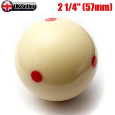 6 Red Dots Billiard Practice Training Cue Snooker Pool Ball Table Diameter 57mm