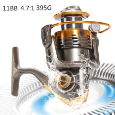7000 Series 11BB 4.7: 1 Rasio Metal Fishing Reel Air Asin Air Tawar Memancing Alat Pemintal-Intl
