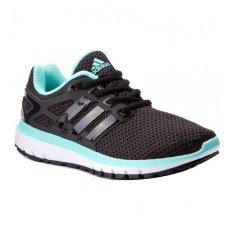 Adidas Energy Cloud WTC W Sepatu Lari - Cblack/Cblack/Eneaqu