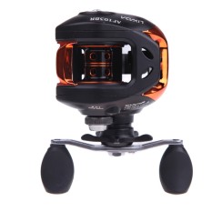 AF103 10 + 1BB bantalan bola tangan kanan umpan Casting penangkapan ikan gulung kecepatan tinggi 6.3:1 Hitam