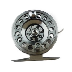 Semua Metal Fishing Reel Tangan Kanan Rocker dengan Brake 100 M Kapasitas Line-Intl