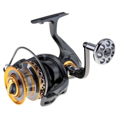 Aluminium Spul Pemintal Penggulung Pancing 7000 Series 13 + 1 Ball Bearing Jarak Jauh Surfcasting Reel dengan Metal Handle- INTL