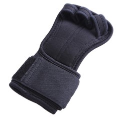 Anti Selip Setengah Jari untuk Gym Latihan Kebugaran Latihan Dumbbell Bracer Sarung Tangan-Intl