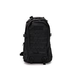 Army Tas Molle Ransel Militer 3 P Gym Sekolah Trekking Ripstop Camping Woodland Taktis Gear Backpack (Hitam) -Intl