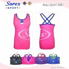 Baju Kaos Singlet Sport Senam Stylish Sorex 2081 Terbaru - 7Ebcc7