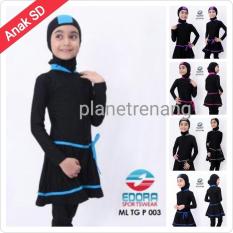 Baju Renang Anak Sd Muslimah Muslim Wanita Perempuan Cewek - Ed3365