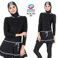 Baju Renang Muslim Wanita Muslimah Dewasa Edora Es Ml Dw - 395557