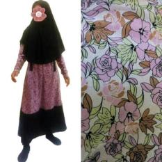 Baju Renang Muslimah Syari Big Size Jumbo Rok Panjang Belah Samping - Ca99ea