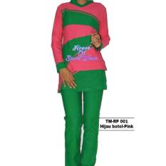 Baju Senam Muslim Rok(Bsmr 10202) M-Xxl - 3B5de7