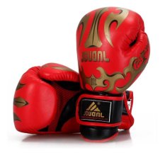 Bang New Mma Ufc Sparring Grappling Boxing Fight Punch Ultimate Mittsleather Gloves For Boxing Training (Red) - intl