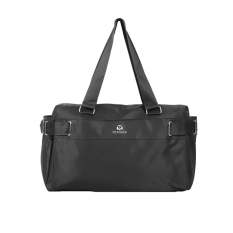 Bao Inti Unisex Akhir Pekan Holdall Ripstop Nilon Kabin Berukuran Travel Overnight Duffle Bag Kecil GYM Olahraga Bahu Tas Tangan Casing Tas Tangan-Hitam-Intl