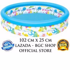 Bestway Kolam Renang Anak Ocean Life Pool - 102 cm x 25 cm