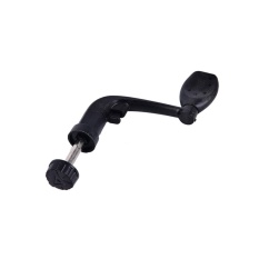 Plastik Hitam Power Handle Alat Engkol Pancingan Engkol Lengan Rol Gulung Hitam-Internasional