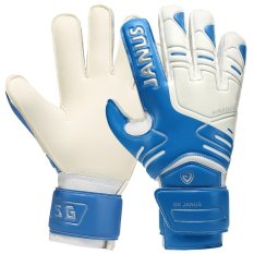 Biru Kiper Sarung Tangan Jari Perlindungan Sepak Bola Sepak Bola Kiper Sarung Tangan Olahraga Sarung Tangan Ski-Intl