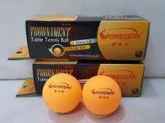 Bola Pingpong / Tenis Meja - Power Spin 3 Star Isi 3 (Original)