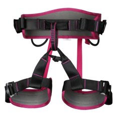 BolehDeals Kolam Panjat Memanjat Pohon Rappelling Sabuk Pengaman Duduk Baju Zirah Merah