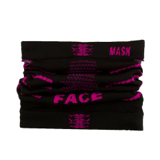 BolehDeals Masker Setengah Wajah Leher Lebih Hangat Musim Dingin For Ski Sepeda Sepeda Motor Hitam + Berwarna Merah Muda