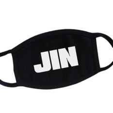 BTS Bangtan Boys Nama Anggota Album Kpop Anti-Mouth-muffle Katun Debu Masker Wajah (JIN) -Intl