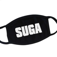 BTS Bangtan Boys Nama Anggota Album Kpop Anti-Mouth-muffle Katun Debu Masker Wajah (SUGA) -Intl