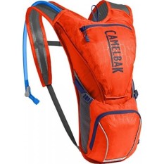 Camelbak Aurora Crux Reservoir Hydration Bungkus, Tomat Ceri/Gerakan Sumbu Lateral Biru, 2.5 L/85 Oz-Internasional