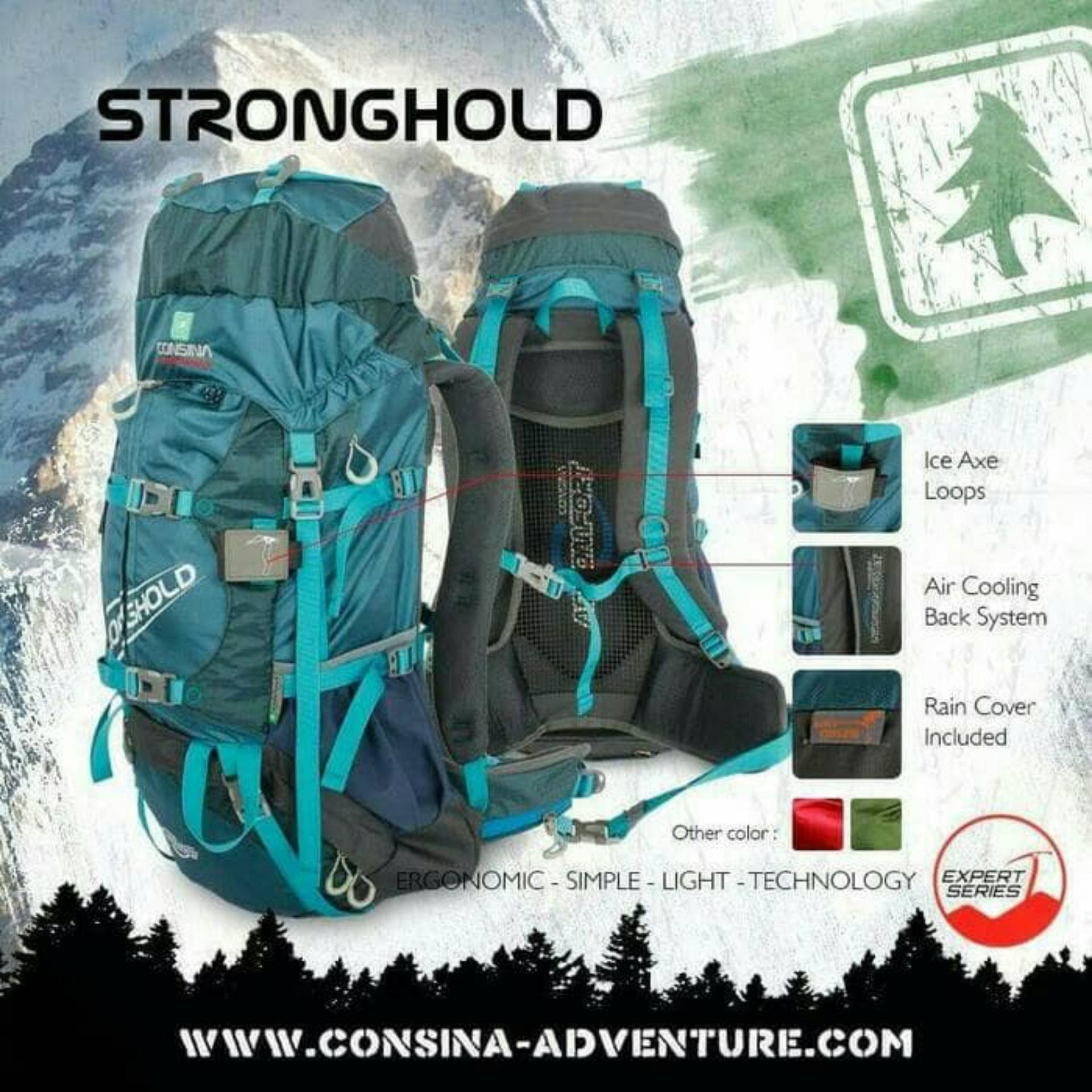 Carrier / Tas Gunung Consina Stronghold 50 L Carrier / Tas Gunung Consina Stronghold 50 L